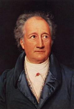 約瑟夫 卡爾 斯蒂勒 Goethe, detail